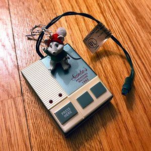 "Santa's Answering Machine" 1992 edition Hallmark Keepsake Magic Ornament